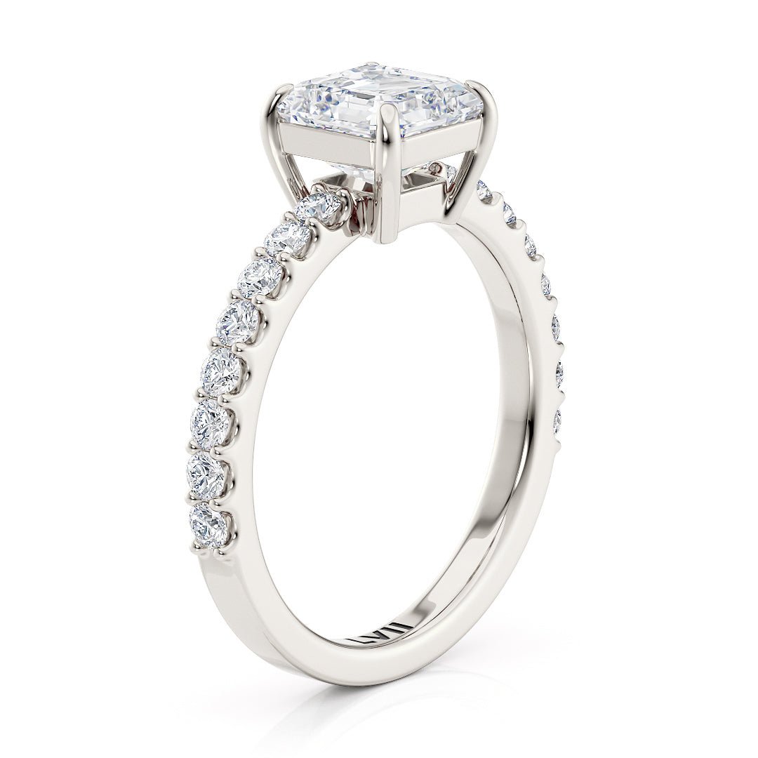 Asscher Cut Engagement Ring - The Sophia RingEngagement RingLVII Fine Jewelry