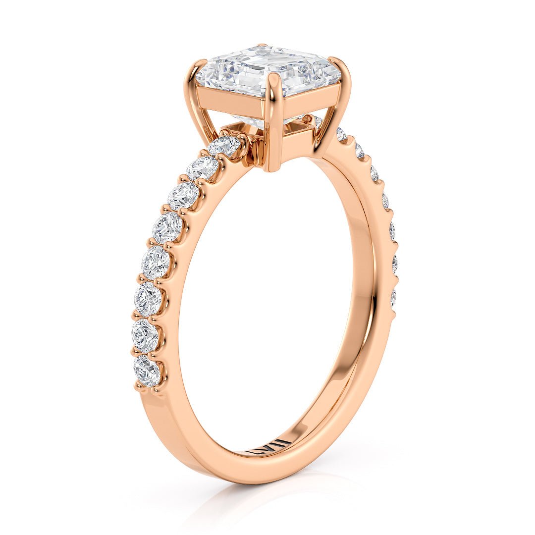 Asscher Cut Engagement Ring - The Sophia RingEngagement RingLVII Fine Jewelry