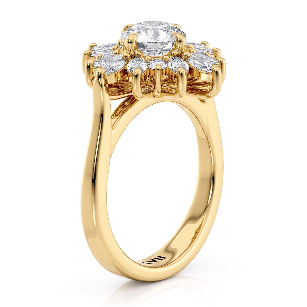 Diamond Cluster Ring - The Nova RingLVII Fine Jewelry