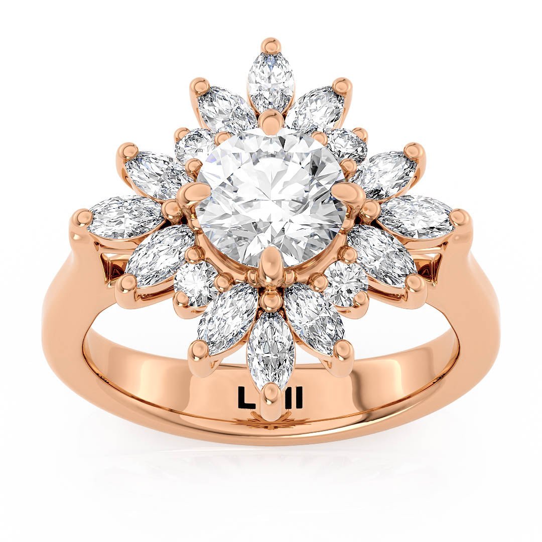 Diamond Cluster Ring - The Nova RingLVII Fine Jewelry