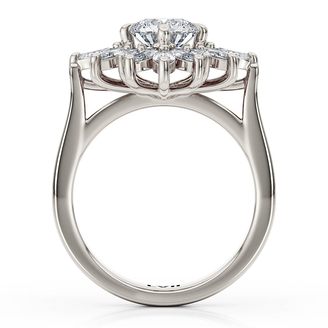 Diamond Cluster Ring - The Nova RingLVII Fine Jewelry