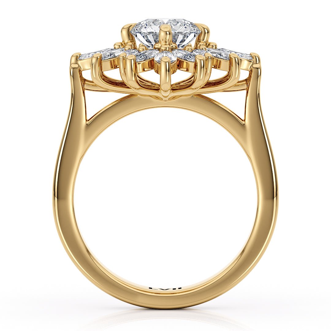 Diamond Cluster Ring - The Nova RingLVII Fine Jewelry