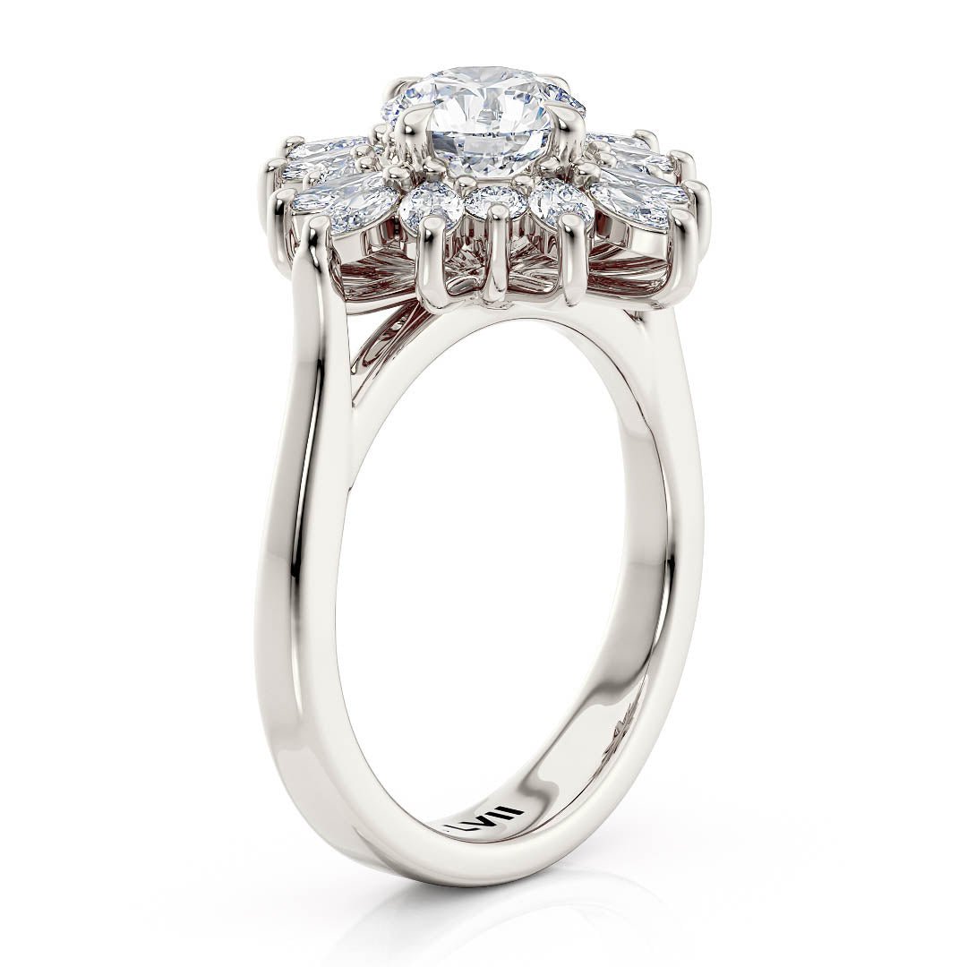 Diamond Cluster Ring - The Nova RingLVII Fine Jewelry