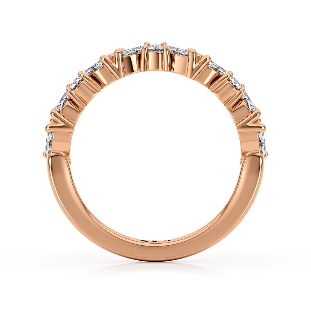 Diamond Wedding Bands Vintage Style Eternity Band - The Milan Wedding BandWedding BandLVII Fine Jewelry