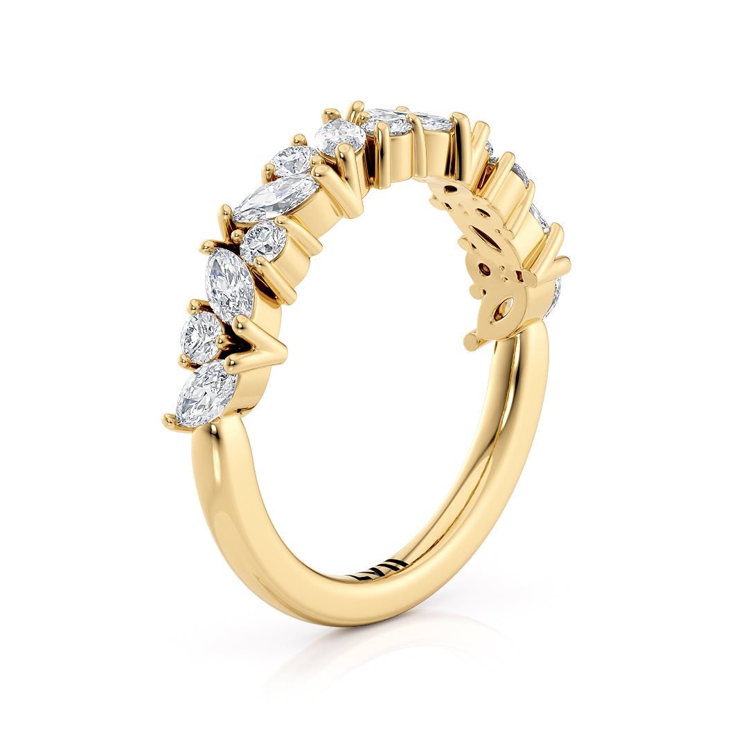 Diamond Wedding Bands Vintage Style Eternity Band - The Milan Wedding BandWedding BandLVII Fine Jewelry