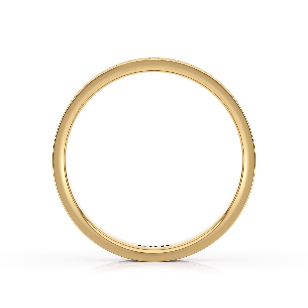 Double Row Eternity Diamond Wedding Bands - The Madrid Wedding BandWedding BandLVII Fine Jewelry