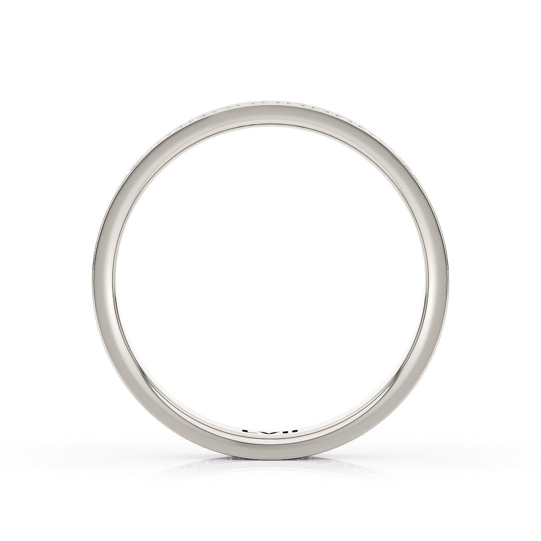 Double Row Eternity Diamond Wedding Bands - The Madrid Wedding BandWedding BandLVII Fine Jewelry