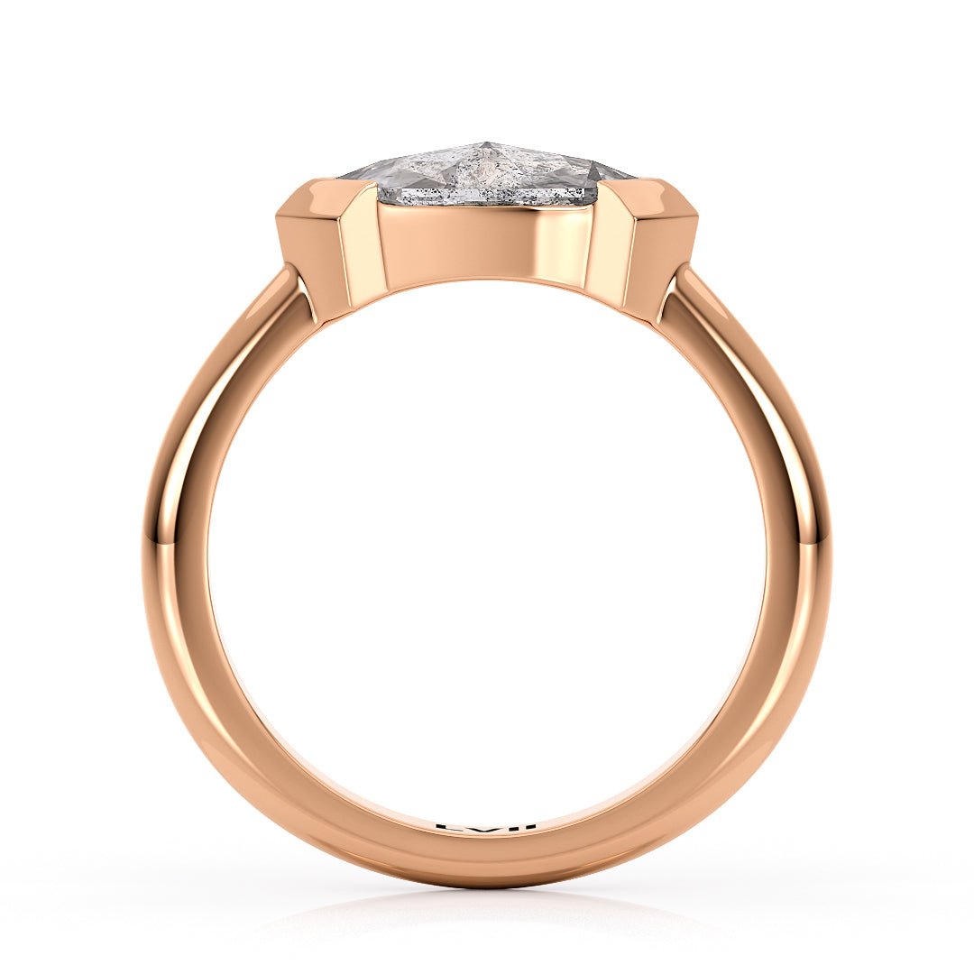 East West Marquise Diamond Engagement Ring - The Rosemary RingEngagement RingLVII Fine Jewelry