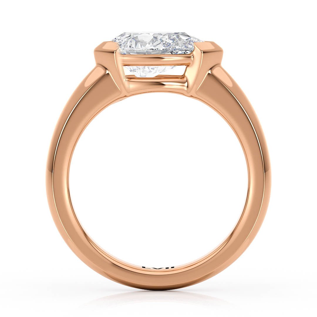 East West Pear Shape Engagement Ring - The Emilia RingLVII Fine Jewelry