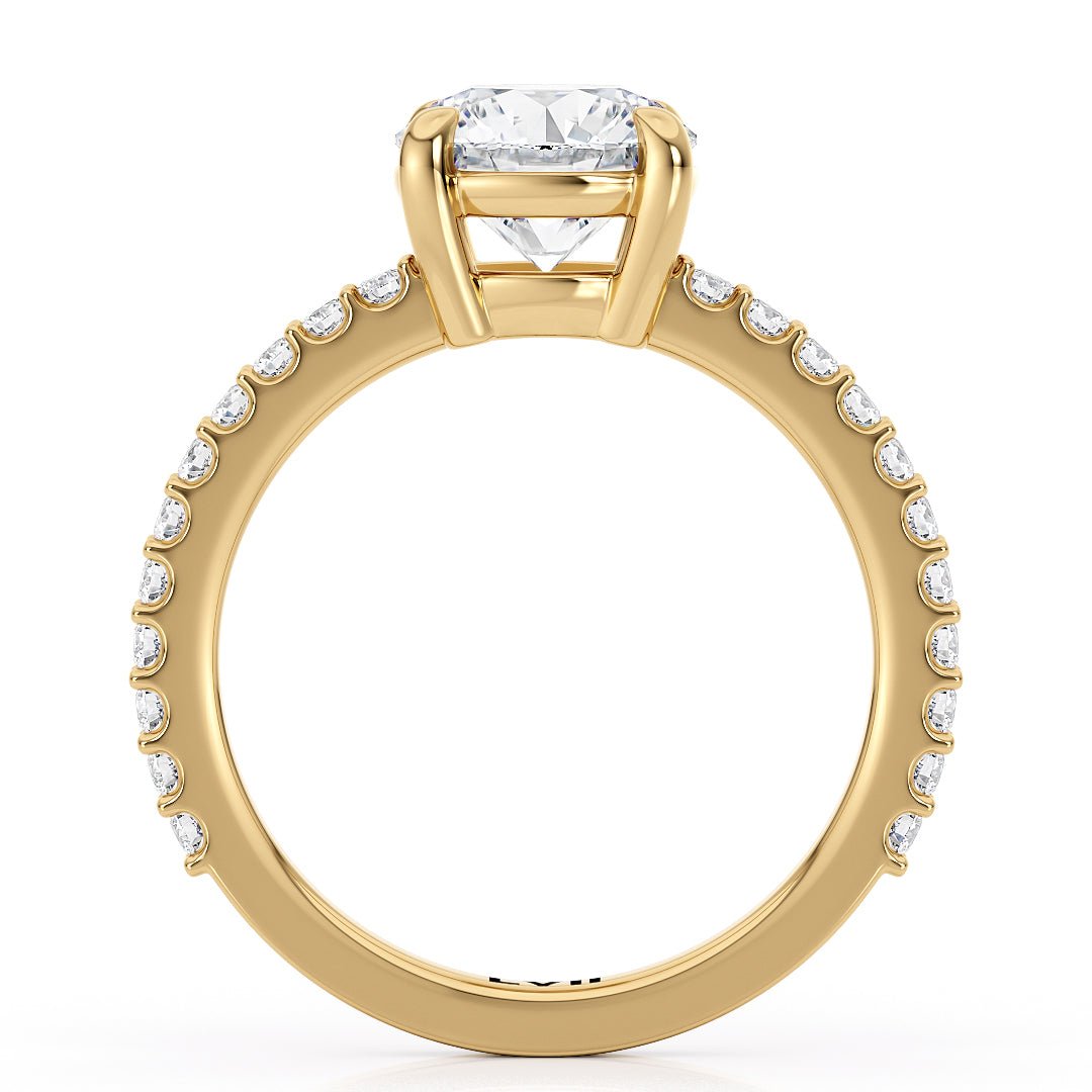 Lab Diamond Ring | Ethically Designed, Radiant Vintage Reverence - The Isla RingLVII Fine Jewelry