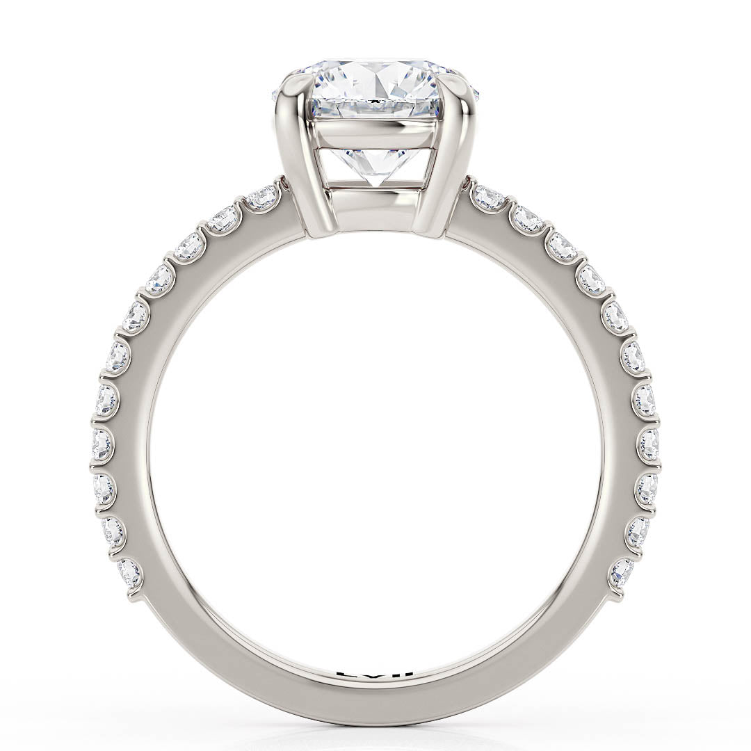 Lab Diamond Ring | Ethically Designed, Radiant Vintage Reverence - The Isla RingLVII Fine Jewelry