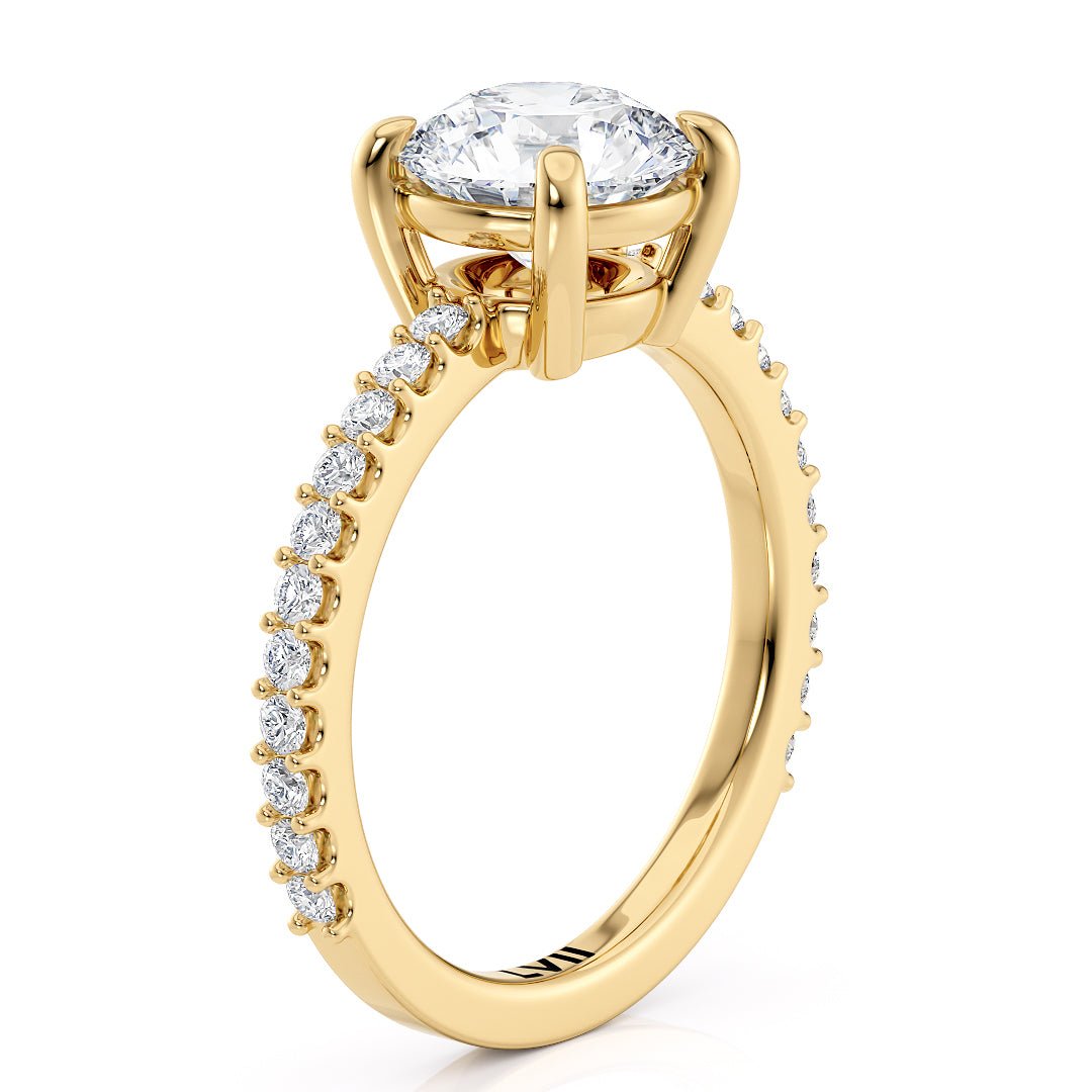 Lab Diamond Ring | Ethically Designed, Radiant Vintage Reverence - The Isla RingLVII Fine Jewelry