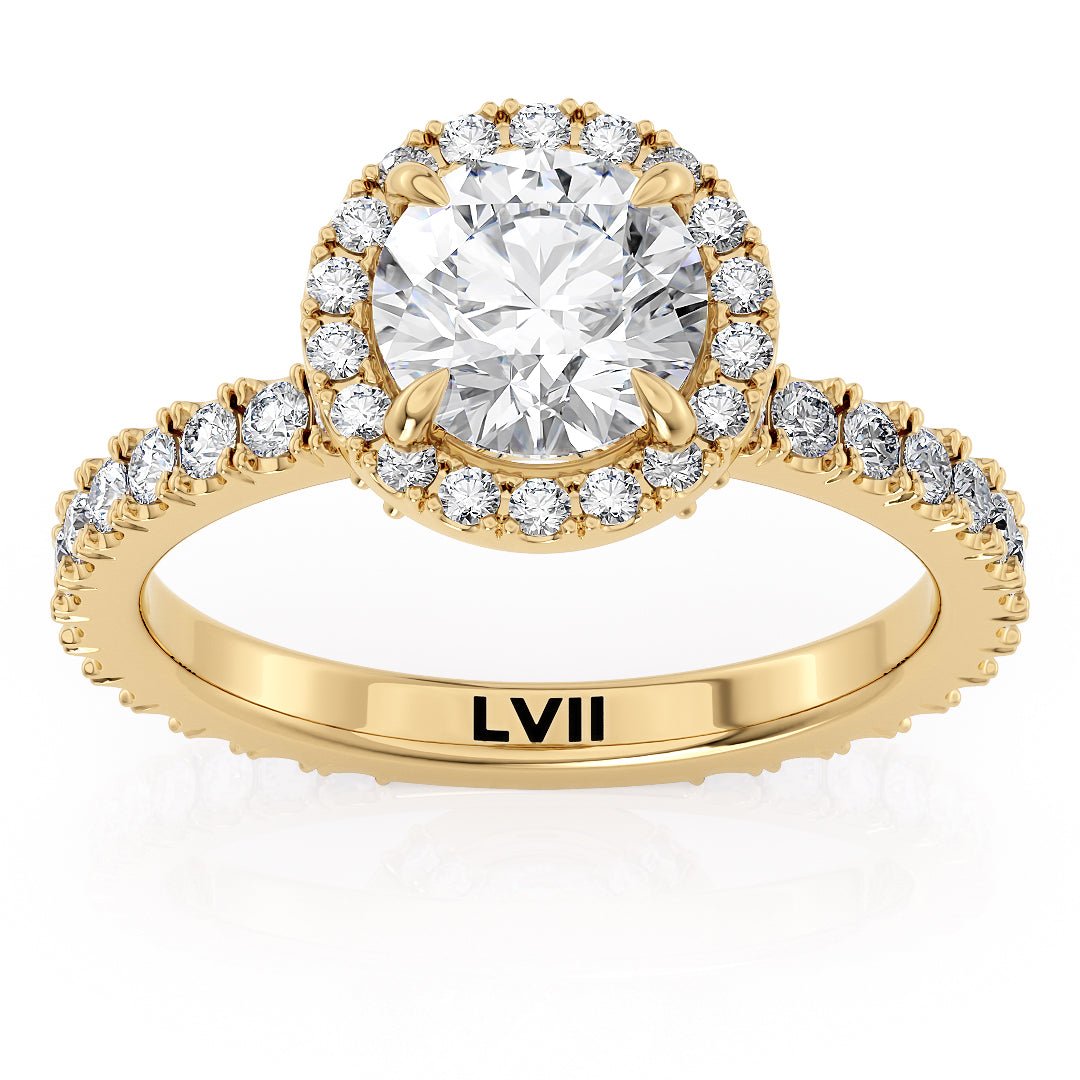 Lab Grown Diamond Rings - The Helena RingEngagement RingLVII Fine Jewelry