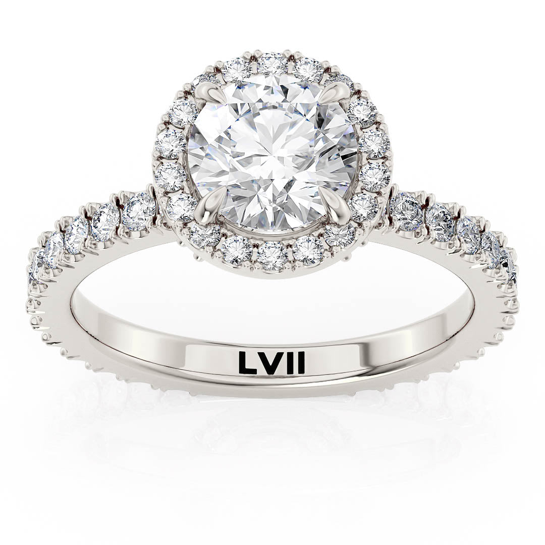 Lab Grown Diamond Rings - The Helena RingEngagement RingLVII Fine Jewelry