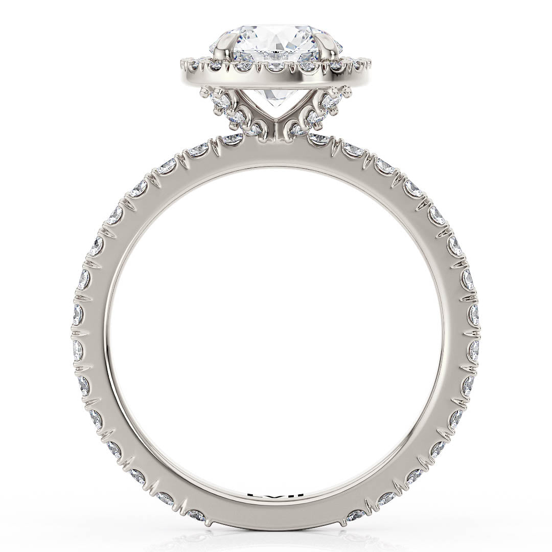 Lab Grown Diamond Rings - The Helena RingEngagement RingLVII Fine Jewelry