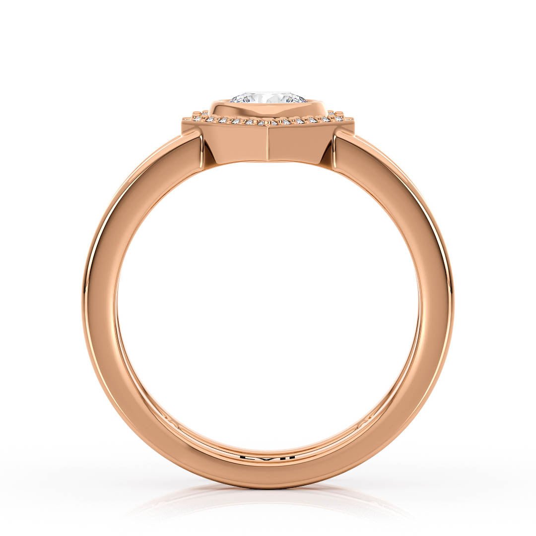 Lab Grown Diamond Rings | Unique Engagement Rings - The Penelope RingEngagement RingLVII Fine Jewelry