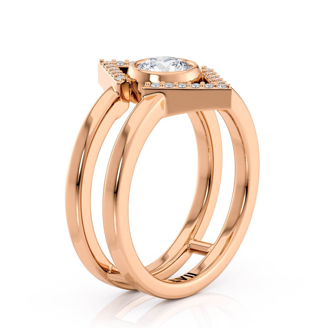Lab Grown Diamond Rings | Unique Engagement Rings - The Penelope RingEngagement RingLVII Fine Jewelry