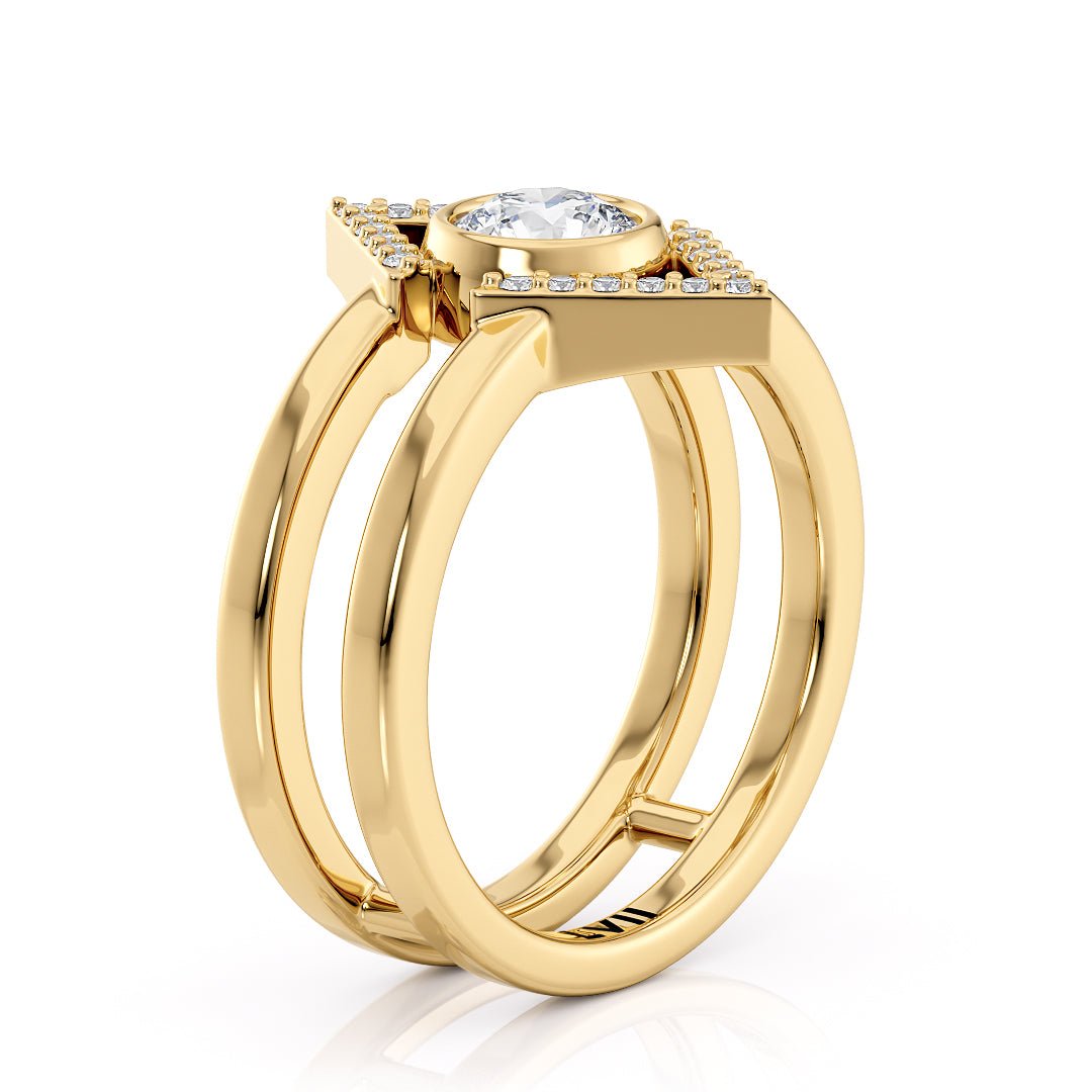 Lab Grown Diamond Rings | Unique Engagement Rings - The Penelope RingEngagement RingLVII Fine Jewelry
