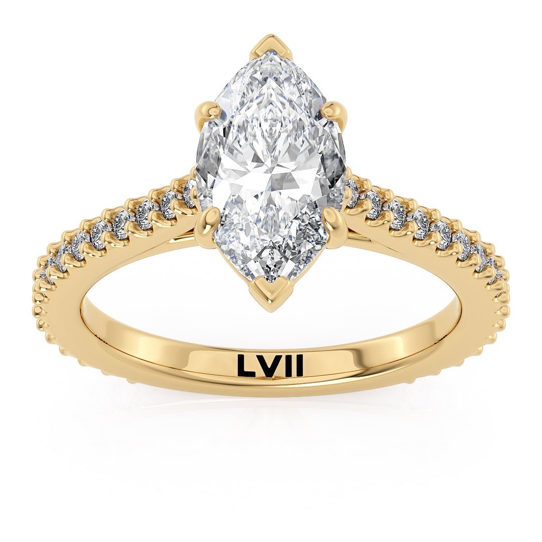 Marquise Engagement Ring - The Grace RingLVII Fine Jewelry