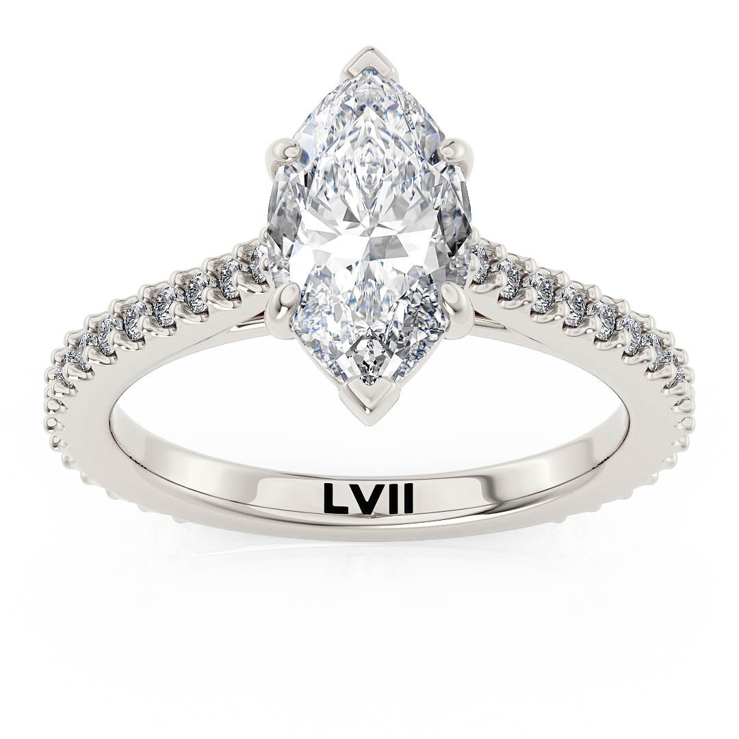 Marquise Engagement Ring - The Grace RingLVII Fine Jewelry