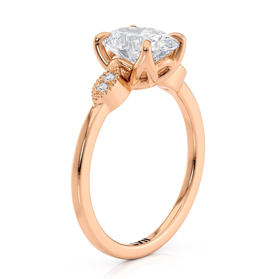 Oval Cut Diamond Engagement Ring - The Harmony RingLVII Fine Jewelry