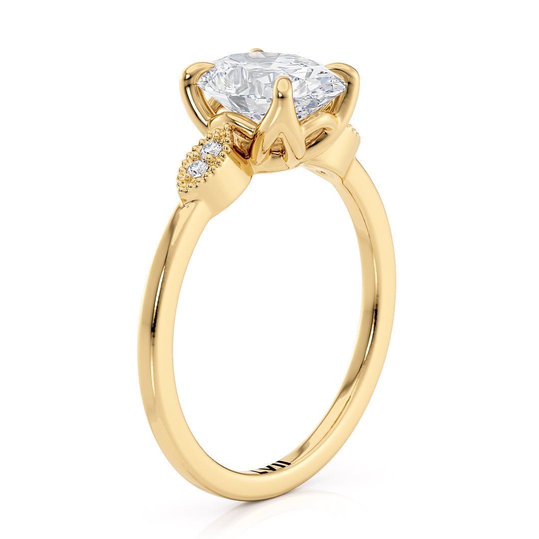 Oval Cut Diamond Engagement Ring - The Harmony RingLVII Fine Jewelry
