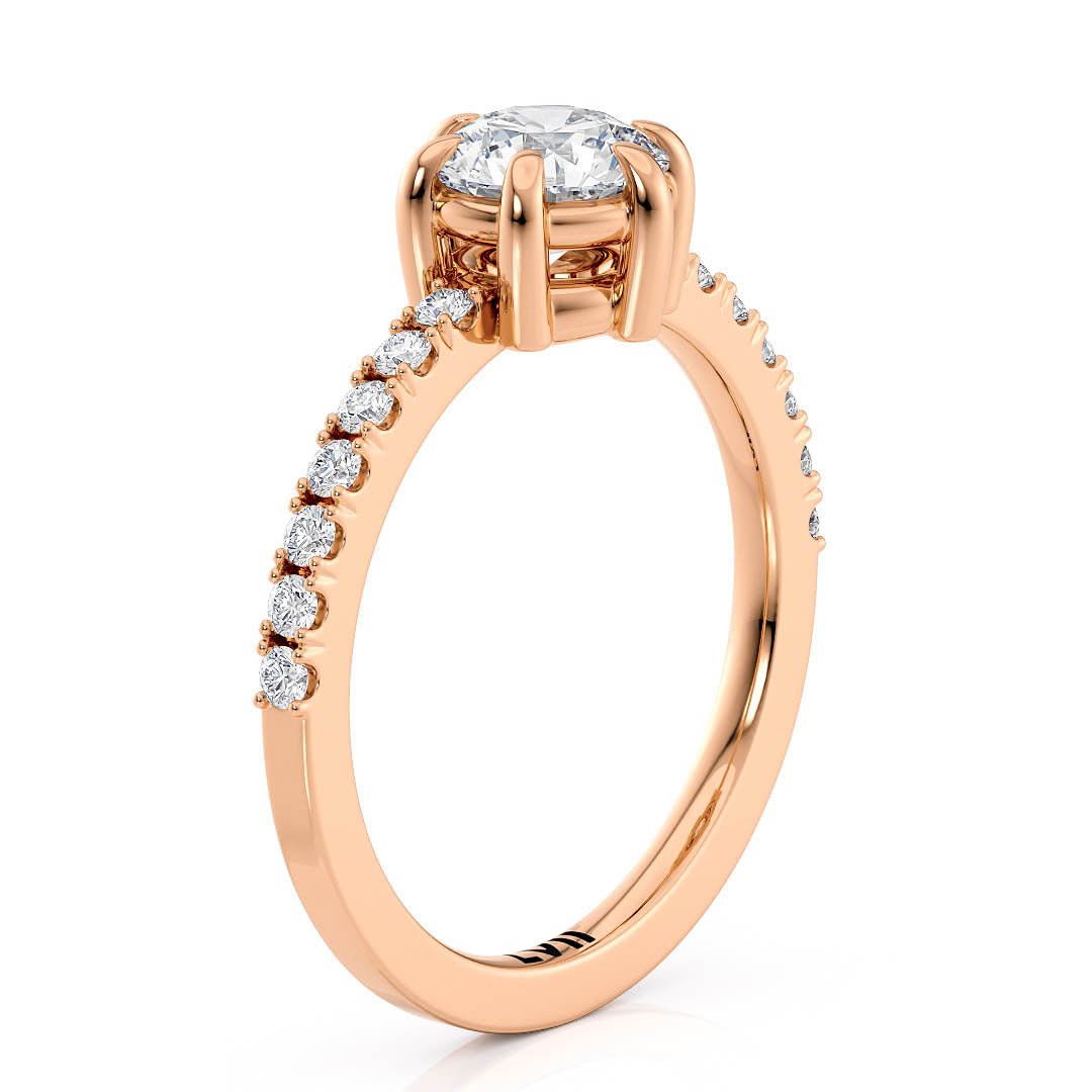 Six Prong Lab Grown Diamond Engagement Ring - The Juliette RingLVII Fine Jewelry