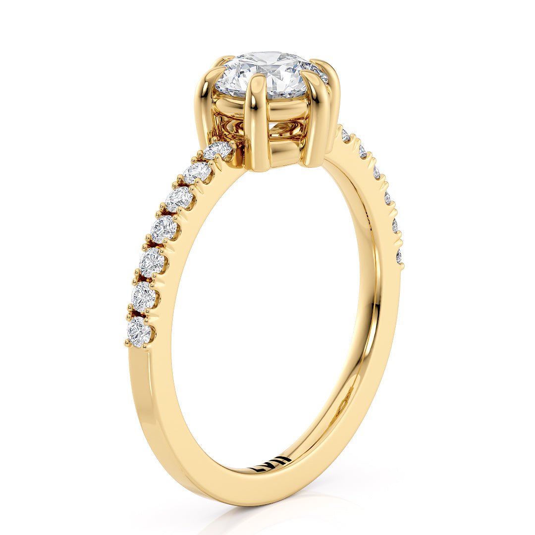 Six Prong Lab Grown Diamond Engagement Ring - The Juliette RingLVII Fine Jewelry