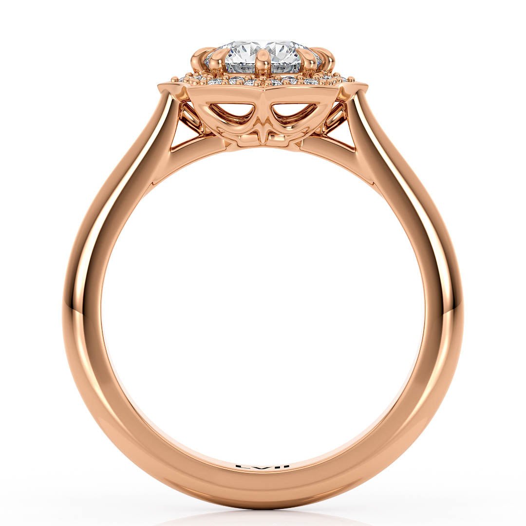Unique Engagement Ring Spiderweb Style - The Weaver RingEngagement RingLVII Fine Jewelry