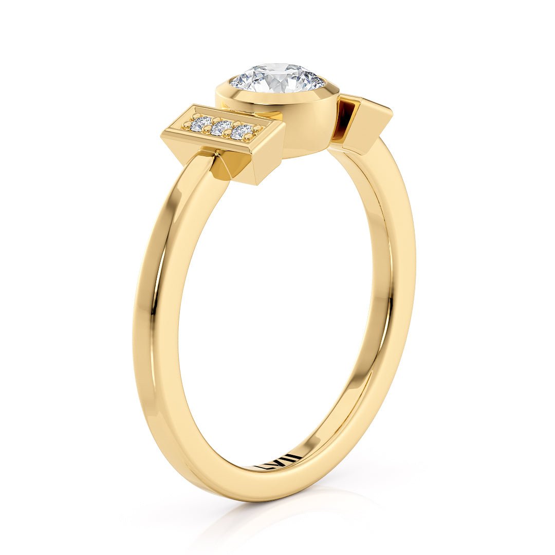 Unique Engagement Rings Lab Grown Diamonds - The Evangeline RingEngagement RingLVII Fine Jewelry