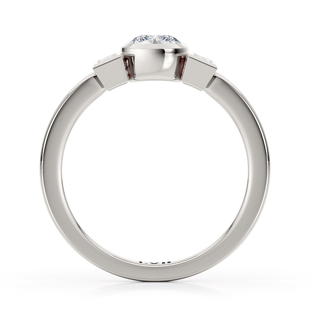 Unique Engagement Rings Lab Grown Diamonds - The Evangeline RingEngagement RingLVII Fine Jewelry