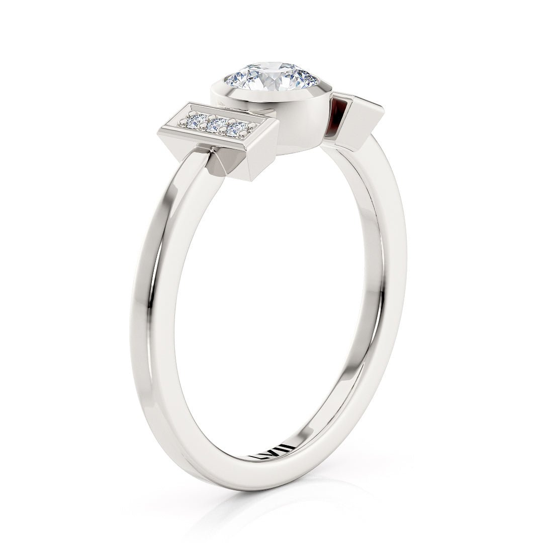 Unique Engagement Rings Lab Grown Diamonds - The Evangeline RingEngagement RingLVII Fine Jewelry