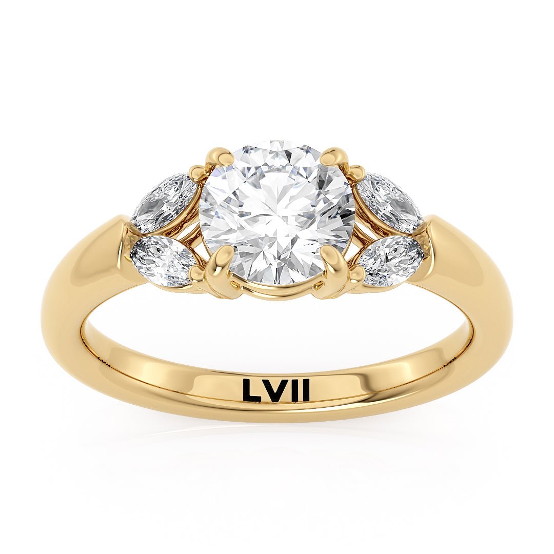 Unique Wedding Rings Lab Grown Diamonds - The Eden RingEngagement RingLVII Fine Jewelry