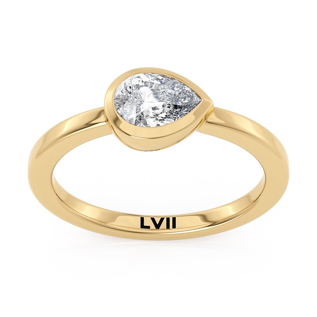 Vintage Lab Grown Diamond Engagement Ring - The Clementine RingEngagement RingLVII Fine Jewelry