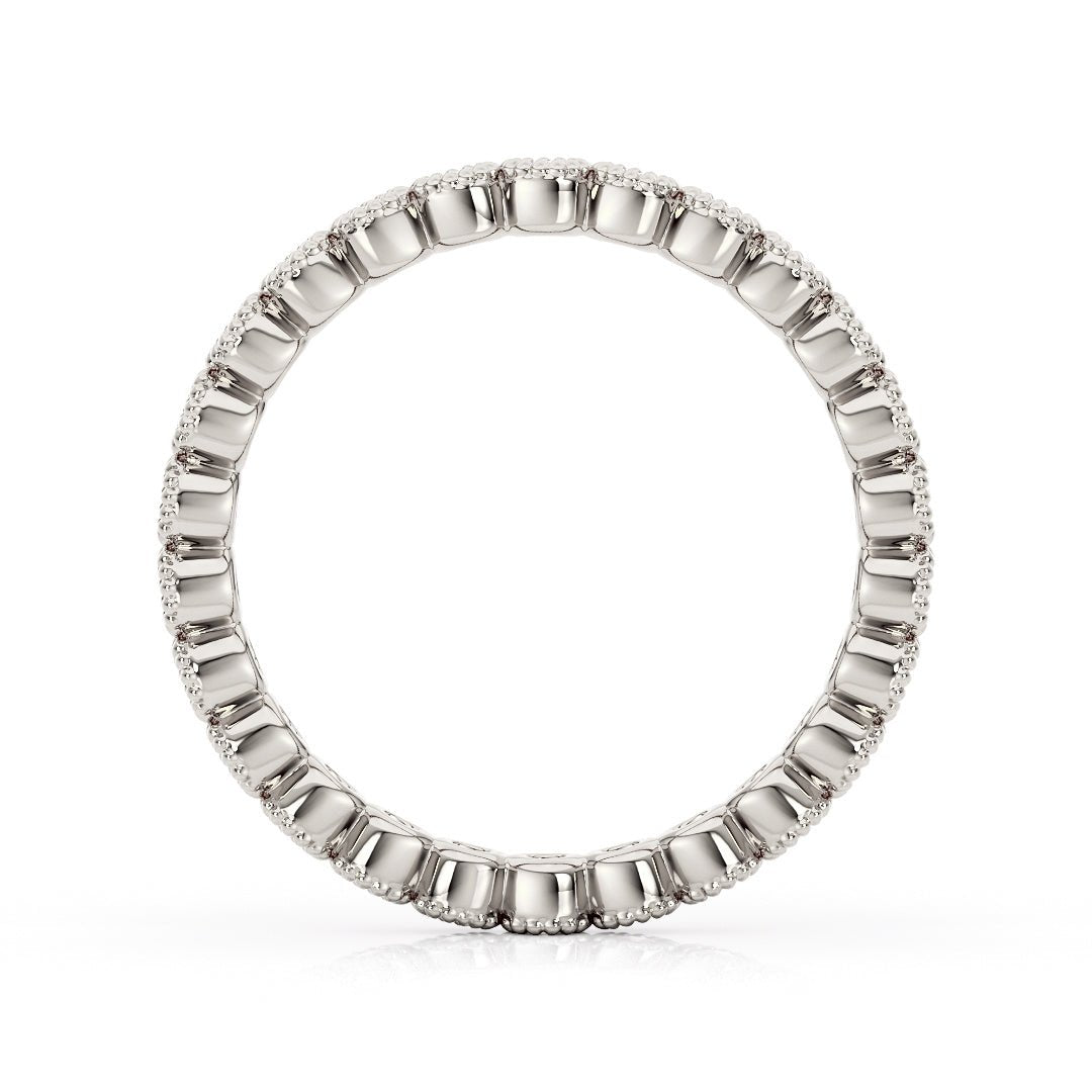 Vintage Style Diamond Eternity Band - The Prague Wedding BandWedding BandLVII Fine Jewelry