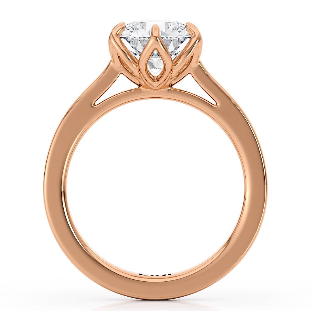 Vintage - Style Engagement Rings Lab Diamonds - The Regal RingEngagement RingLVII Fine Jewelry