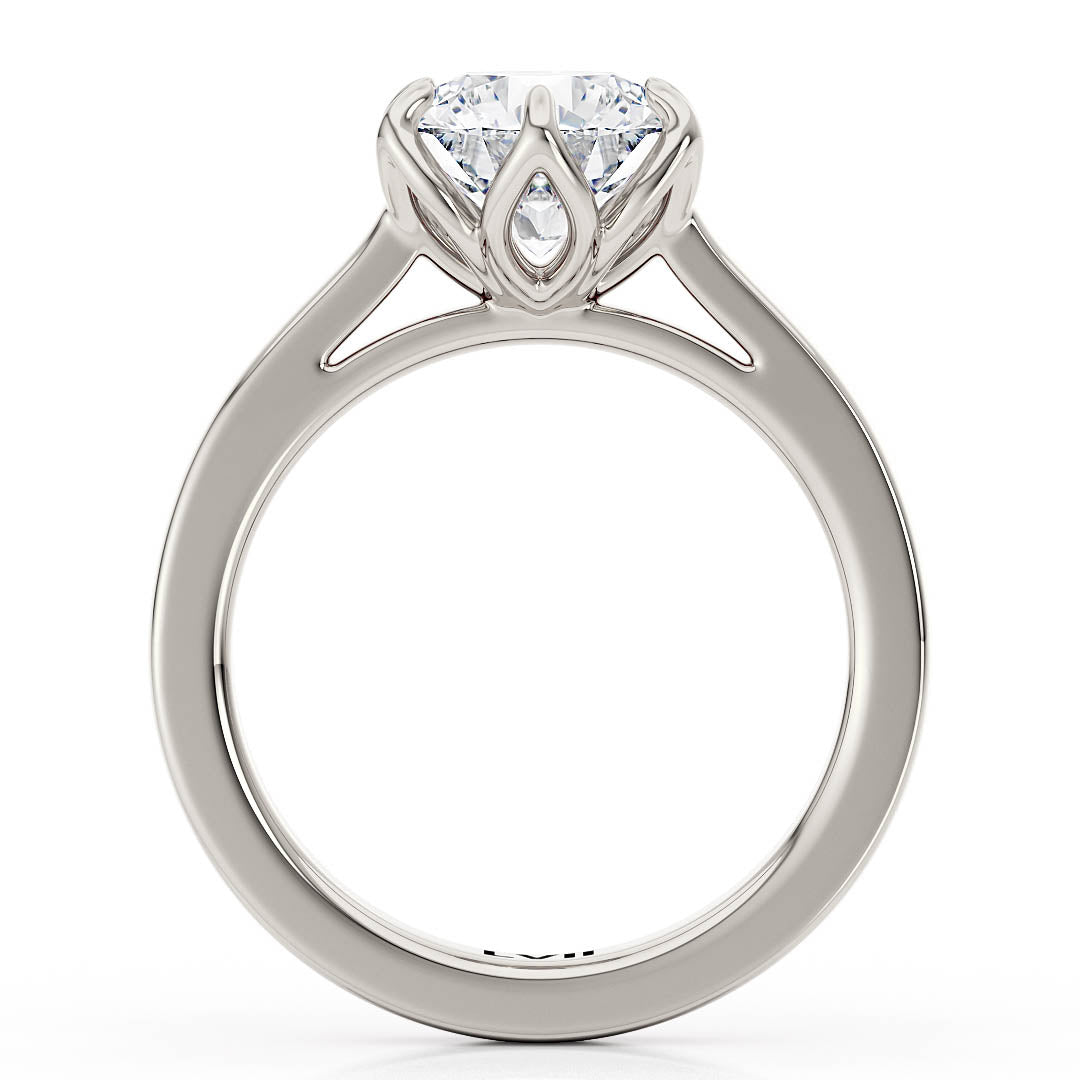 Vintage - Style Engagement Rings Lab Diamonds - The Regal RingEngagement RingLVII Fine Jewelry