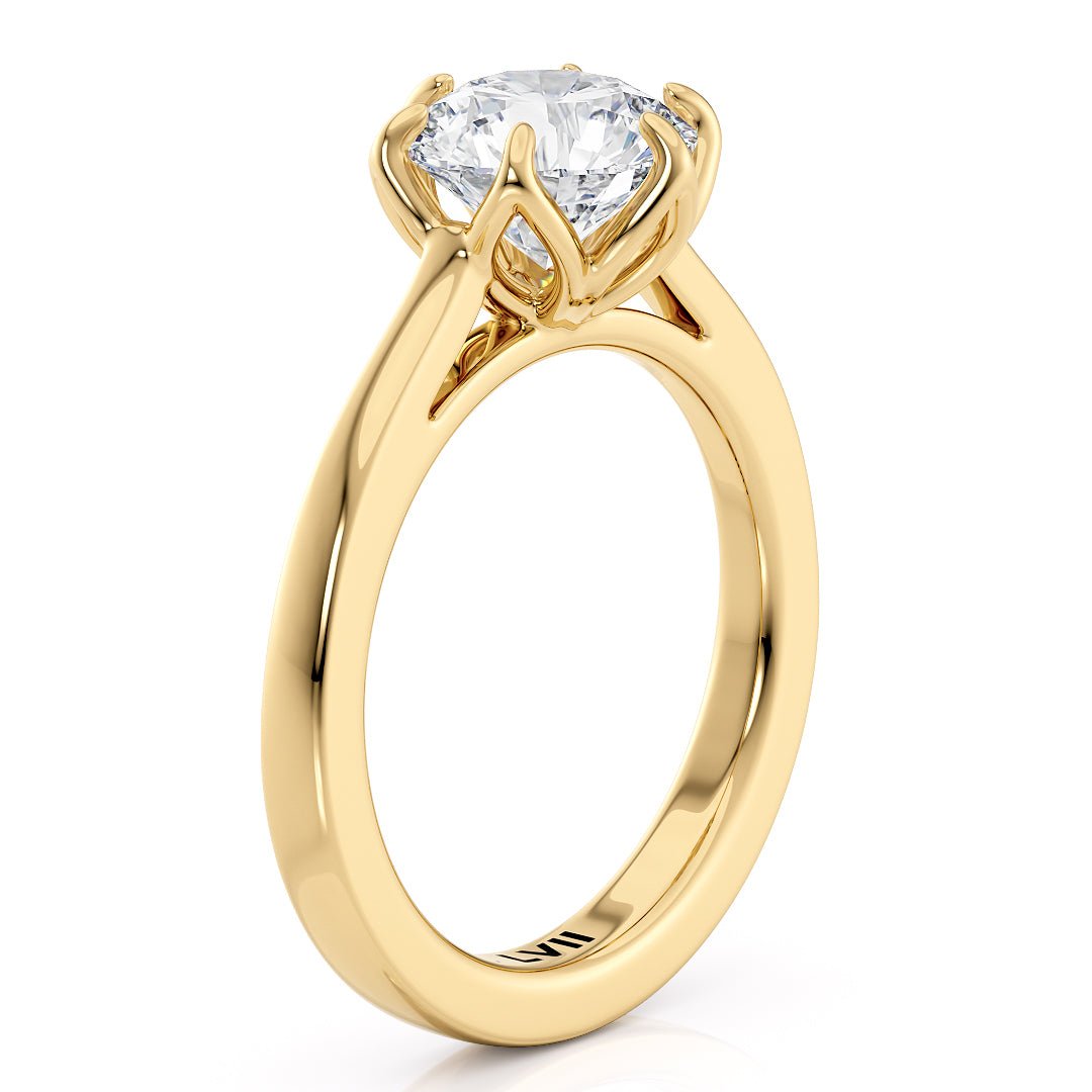 Vintage - Style Engagement Rings Lab Diamonds - The Regal RingEngagement RingLVII Fine Jewelry