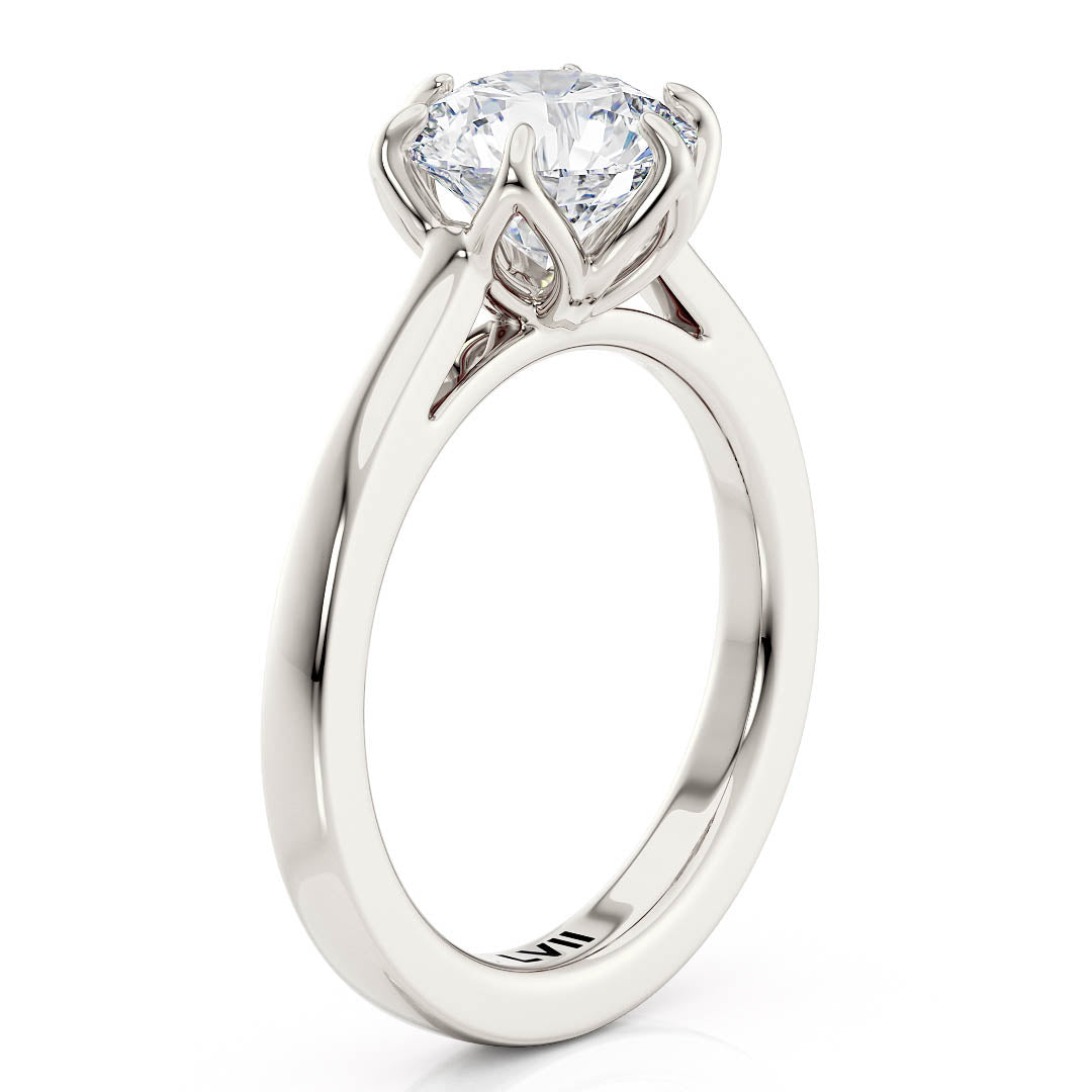Vintage - Style Engagement Rings Lab Diamonds - The Regal RingEngagement RingLVII Fine Jewelry