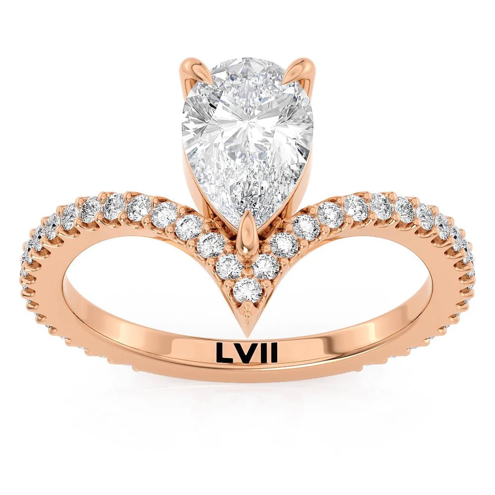 Unique Engagement Rings: Nobody should say that "He Went To Jareds" - LVII Fine Jewelry Makers