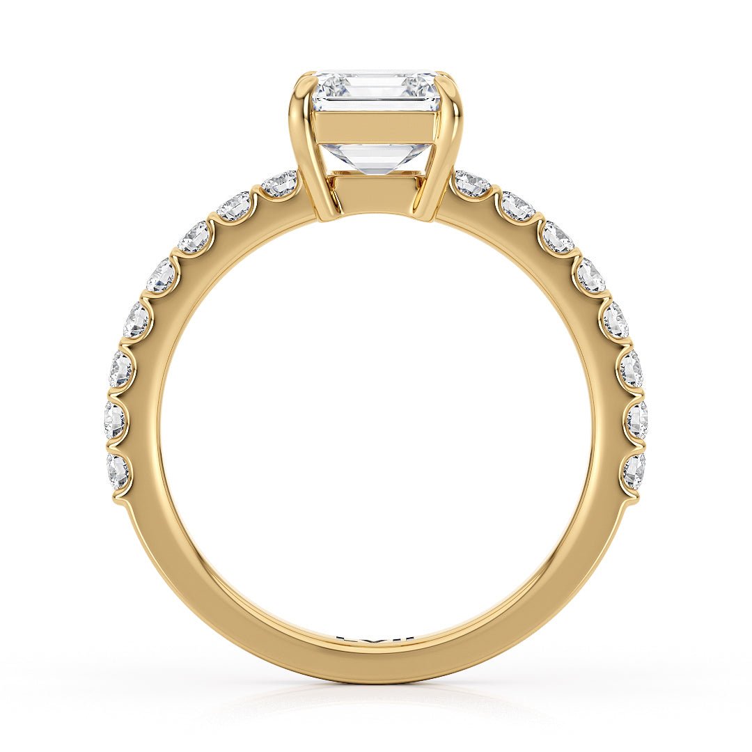Asscher Cut Engagement Ring - The Sophia RingEngagement RingLVII Fine Jewelry