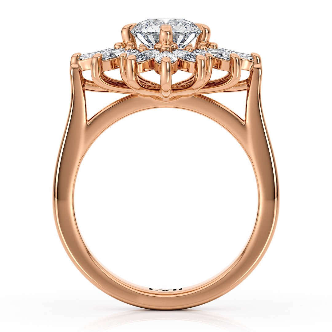 Diamond Cluster Ring - The Nova RingLVII Fine Jewelry