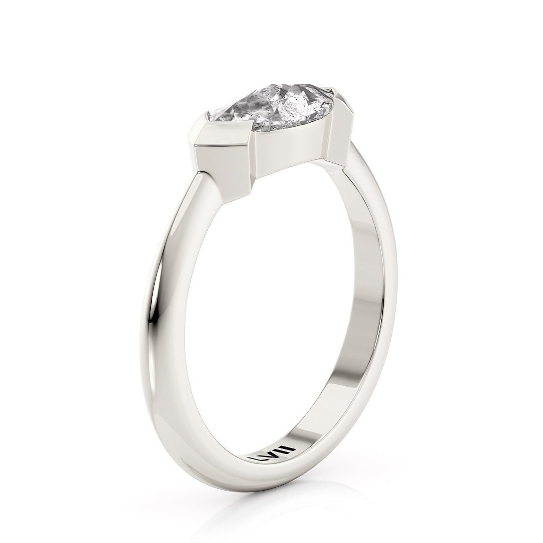 East West Marquise Diamond Engagement Ring - The Rosemary RingEngagement RingLVII Fine Jewelry