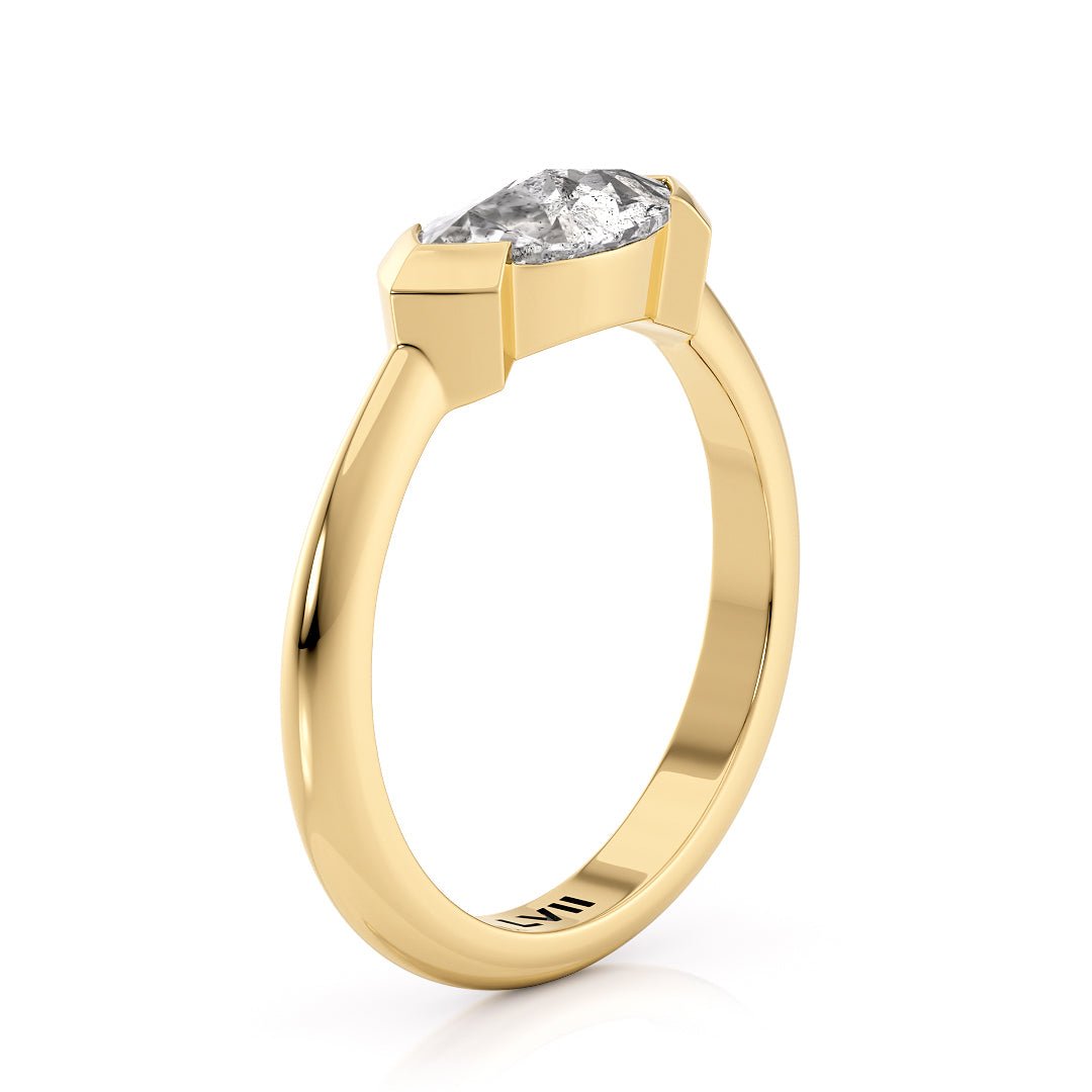East West Marquise Diamond Engagement Ring - The Rosemary RingEngagement RingLVII Fine Jewelry