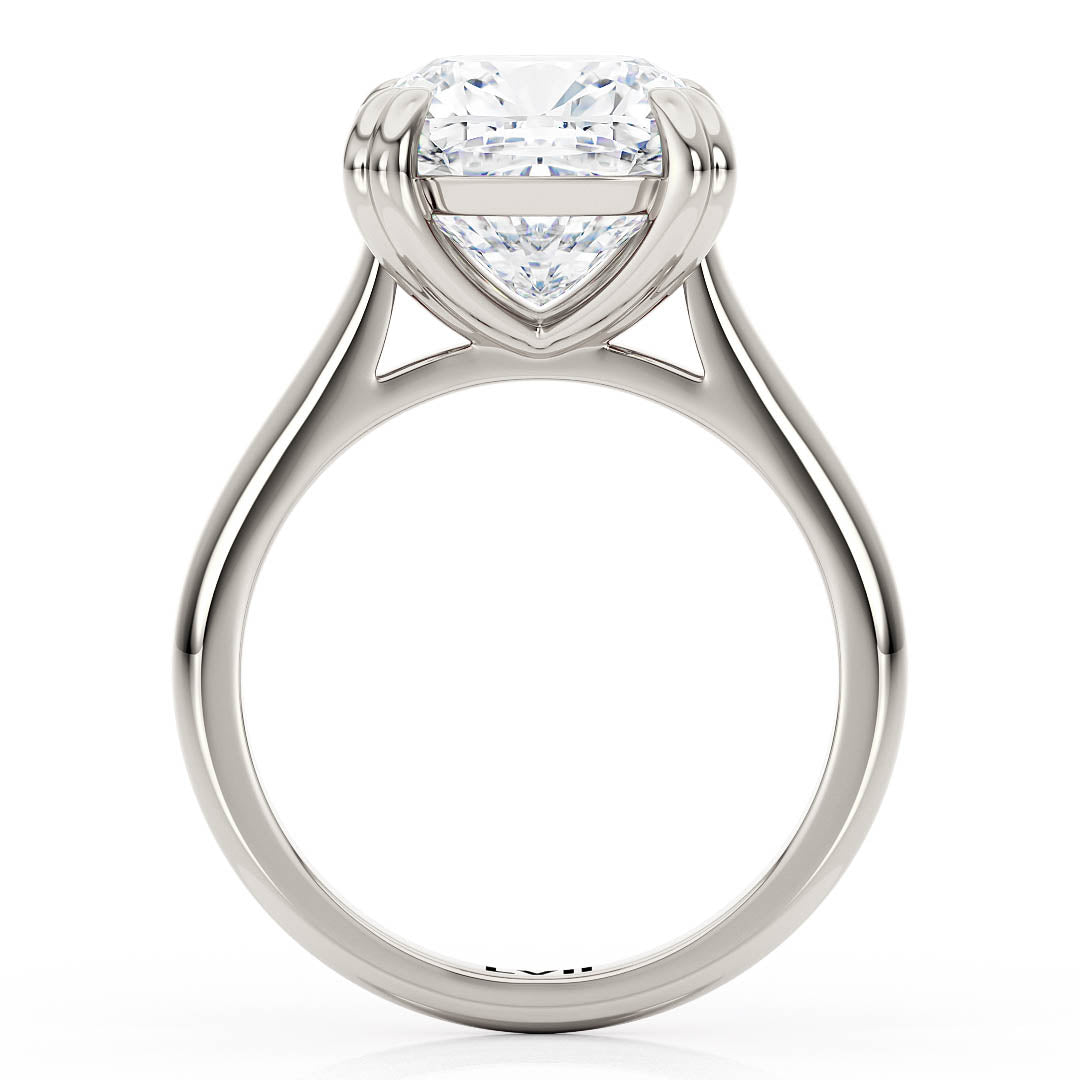 Lab Created Diamond Rings Cushion Cut Diamond Engagement Ring - The Mystique RingEngagement RingLVII Fine Jewelry