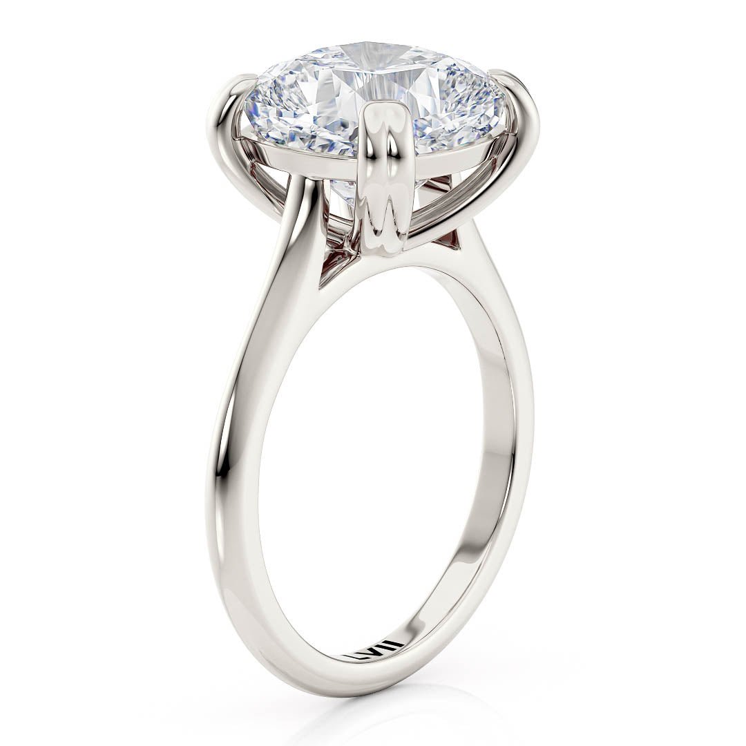 Lab Created Diamond Rings Cushion Cut Diamond Engagement Ring - The Mystique RingEngagement RingLVII Fine Jewelry