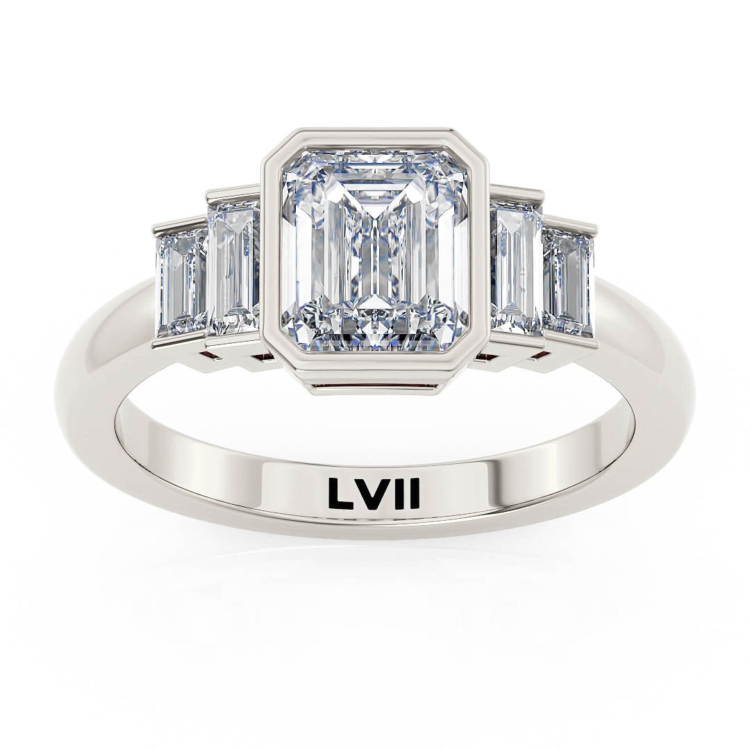 Lab Diamond Rings | Ethical Luxury, Vintage Glamour - The Elodie RingLVII Fine Jewelry