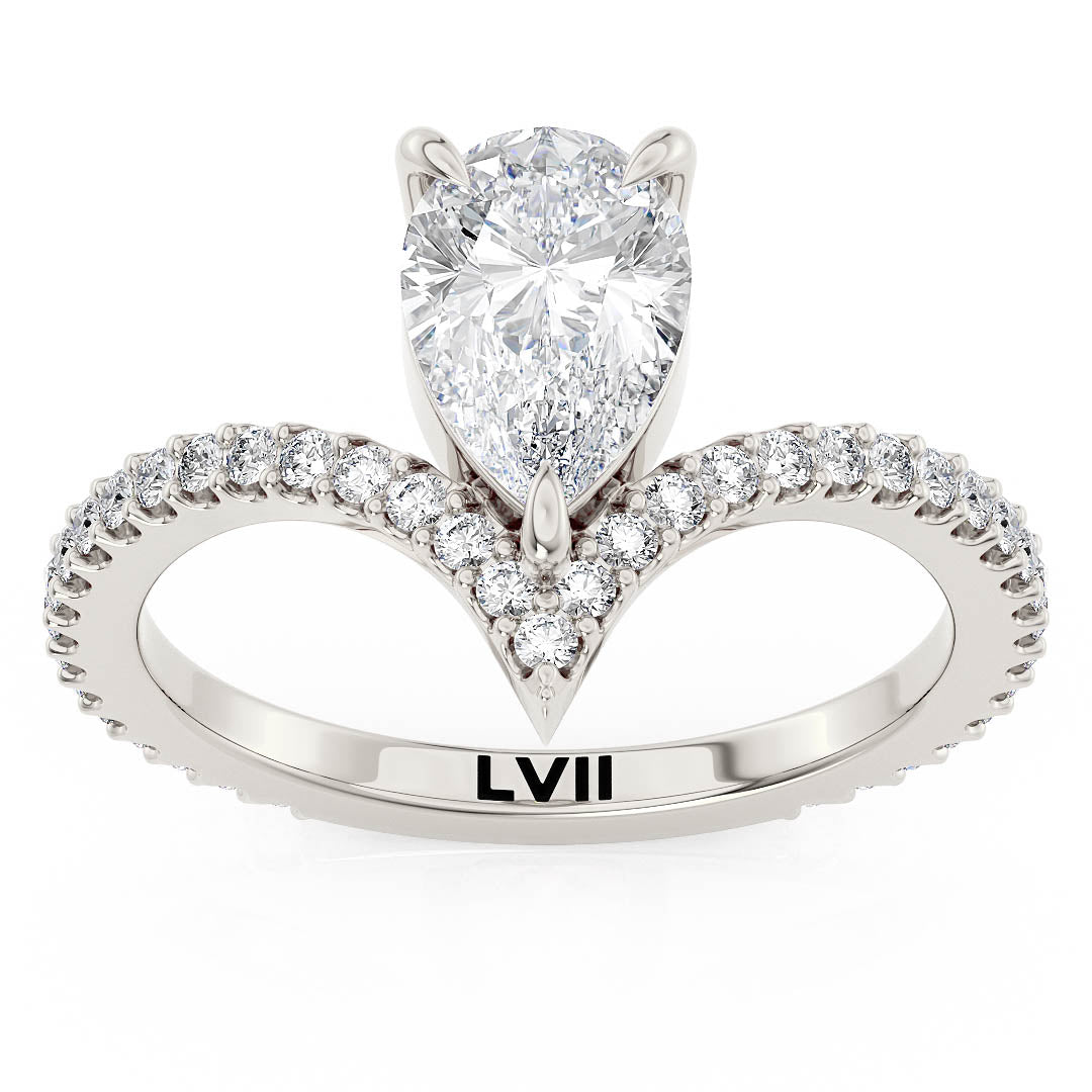 Lab Diamond Rings | Ethical Sparkle, Vintage Allure - The Rosalind RingLVII Fine Jewelry