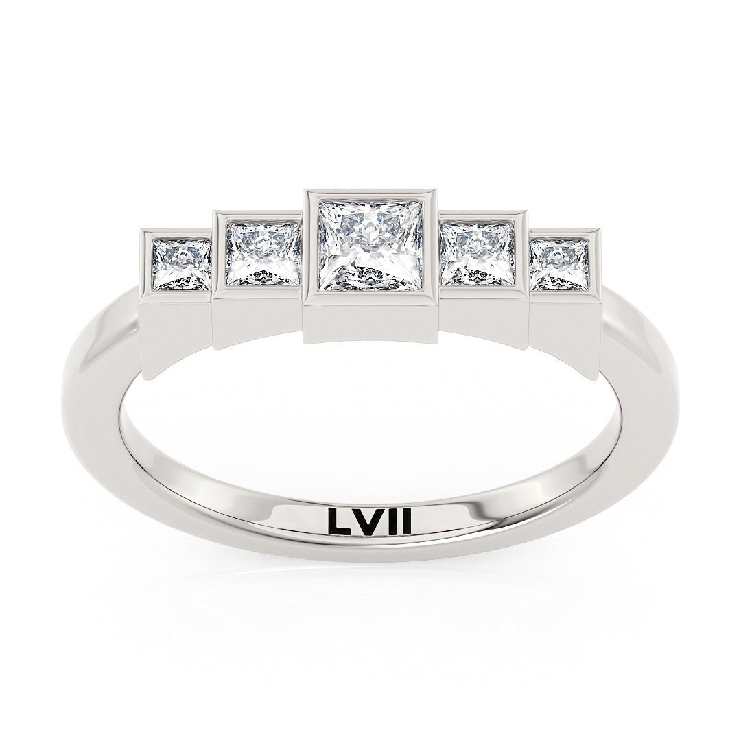 Lab Grown Diamond Rings Art Deco Engagement Rings - The Imogen RingEngagement RingLVII Fine Jewelry