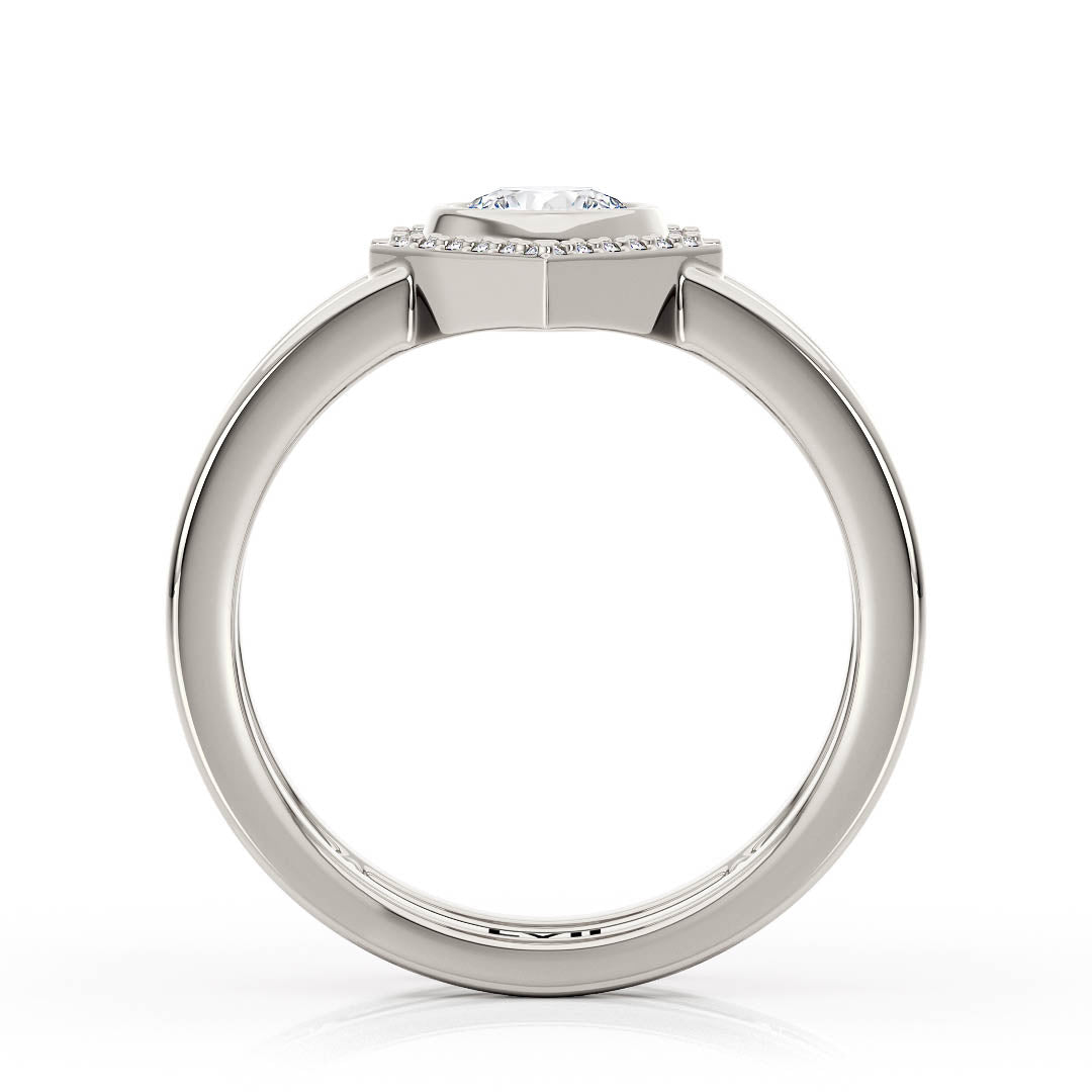 Lab Grown Diamond Rings | Unique Engagement Rings - The Penelope RingEngagement RingLVII Fine Jewelry